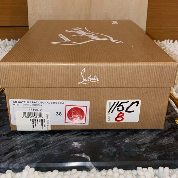 Christian Louboutin So Kate 120 Pat Degrade Roccia - Picture 14 of 15